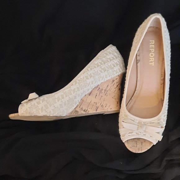 Report Open Toe Wedges - Picture 3 of 4